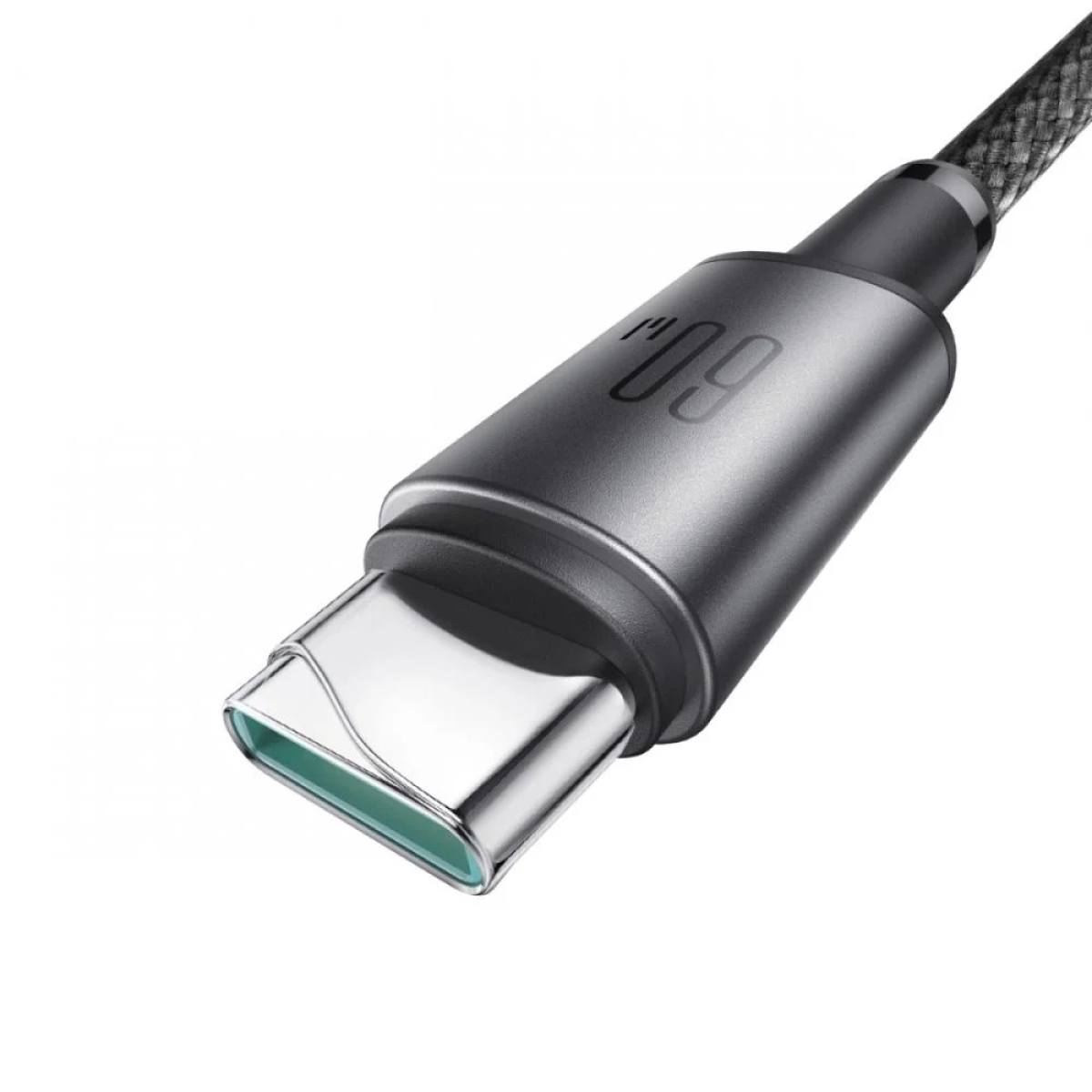 Joyroom Μαγνητικό USB-C to USB-C Cable 60W Γκρι 1.2m (S-A50)