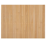 Καλάθι απλύτων Bamboo με καπάκι 52x32x63cm - καφέ - Image 3