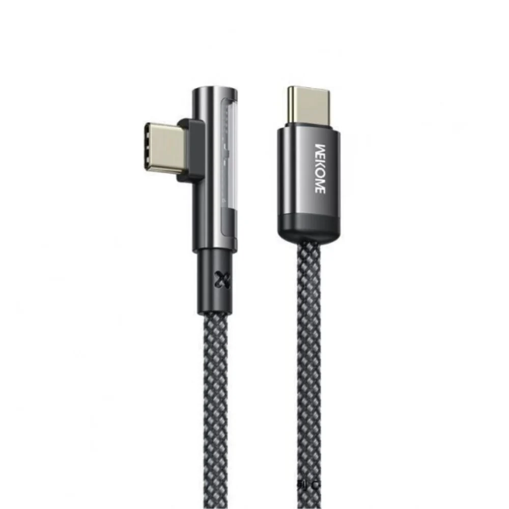 Καλώδιο WK (WDC-43) USB-C σε USB-C - 1m - 65W - Black