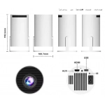 Λαμπάδα Κονσόλα Παιχνιδιών & Multimedia με Προτζέκτορα & 2 Χειριστήρια M300 MAX - Image 3