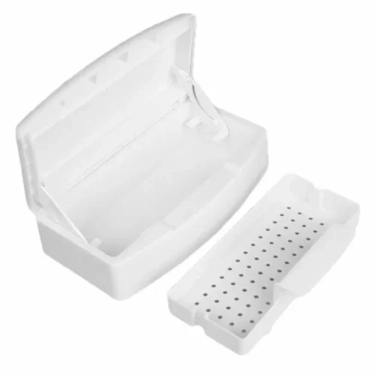 Κουτί Υγρής Αποστείρωσης Εργαλείων - Λευκό