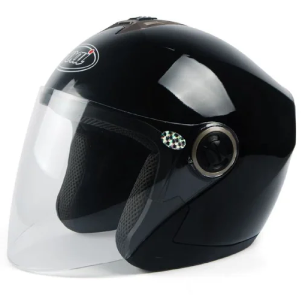 Κράνος Μοτοσικλέτας Jet Unisex Μαύρο 608