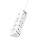 Ldnio SC10610 Πολύπριζο 10 Θέσεων με Διακόπτη, USB και Καλώδιο 2m - Λευκό