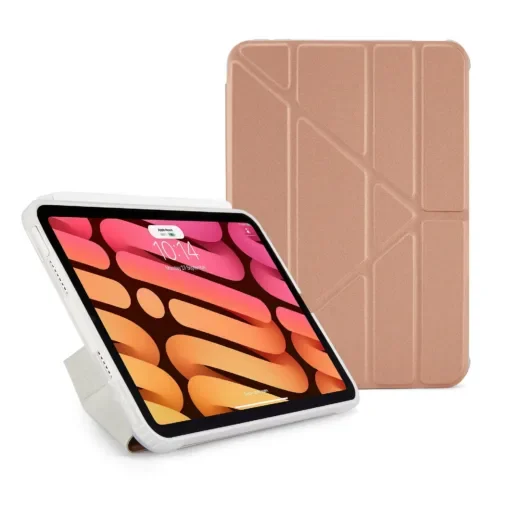 Pipetto Θήκη iPad Mini 6 Origami No1 Original TPU - Rose Gold P055-63-S