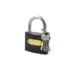 Λουκέτο ασφαλείας πολλαπλών χρήσεων με κλειδιά 110x75mm μαύρο - 9367748