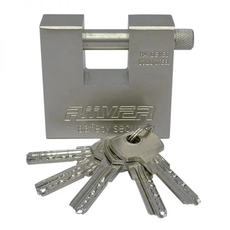 Λουκέτο τάκος ατσάλινο βαρέως τύπου 84mm