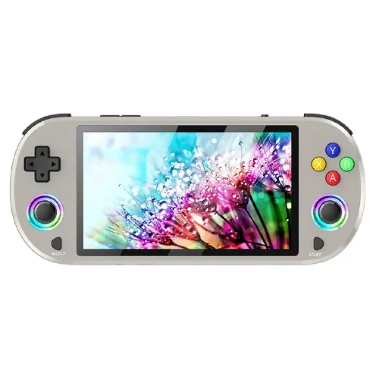 M22 Pro Κονσόλα 5.0'' 4K HD με LED RGB φωτισμό & Gamepad για PS1 - Γκρι