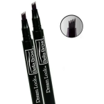 Μολύβι Φρυδιών Microblading Διαρκείας Αδιάβροχο Bella Brow - μαύρο