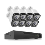 Ολοκληρωμένο Σύστημα Καταγραφής DVR FULL AHD 8 Καμερών Νυχτερινής Λήψης Αδιάβροχες