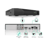 Ολοκληρωμένο Σύστημα Καταγραφής DVR FULL AHD 8 Καμερών Νυχτερινής Λήψης Αδιάβροχες