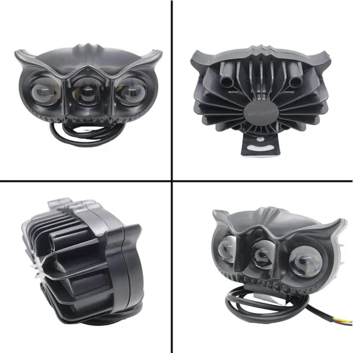 Owl Shape 4 LED Προβολάκι Ομίχλης Universal 3 Led