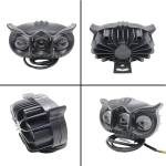 Owl Shape 4 LED Προβολάκι Ομίχλης Universal 3 Led