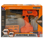 Παιδικό ηλεκτρικό τρυπάνι - Electric Drill πορτοκαλί MX-116 - Image 2