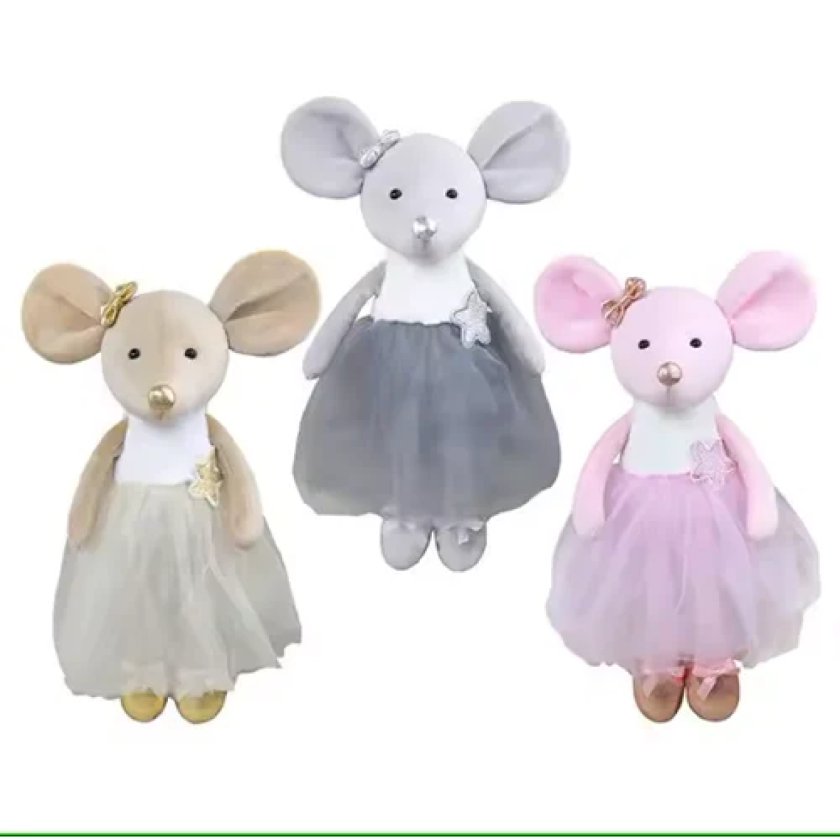 Παιδικό λούτρινο ποντικάκι - γκρι - Image 2