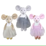 Παιδικό λούτρινο ποντικάκι - γκρι - Image 2