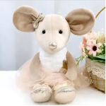 Παιδικό λούτρινο ποντικάκι - γκρι - Image 4