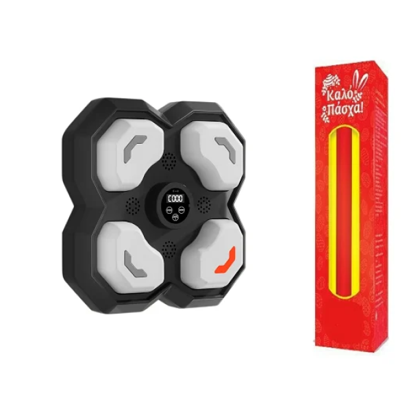 Παιδικό Μουσικό Ταμπλό Box Bluetooth με Φως LED - Μαύρο και ΔΩΡΟ η λαμπάδα