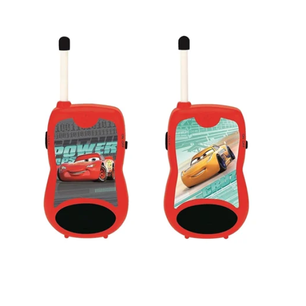 Παιδικό σετ Walkie Talkie Cars 2τμχ με εμβέλεια έως 200m κόκκινο TW12DC