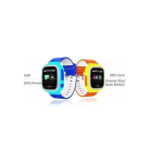 Λαμπάδα Παιδικό Smartwatch με GPS και Καουτσούκ/Πλαστικό Λουράκι Πορτοκαλί Q90 - Image 4