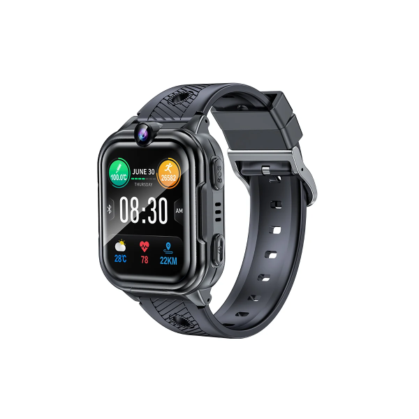Παιδικό Smartwatch με GPS Tracker 4G Sim Card Awei H30 Μαύρο