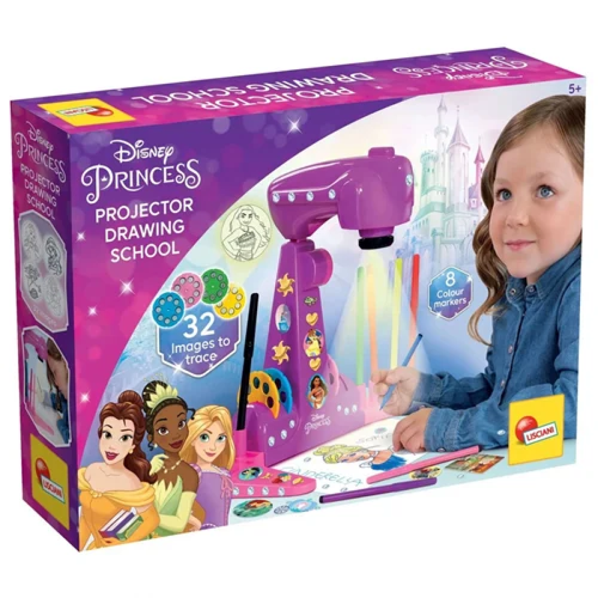 Παιδικός Princess Projector Drawing School - μωβ 92956 - Image 3