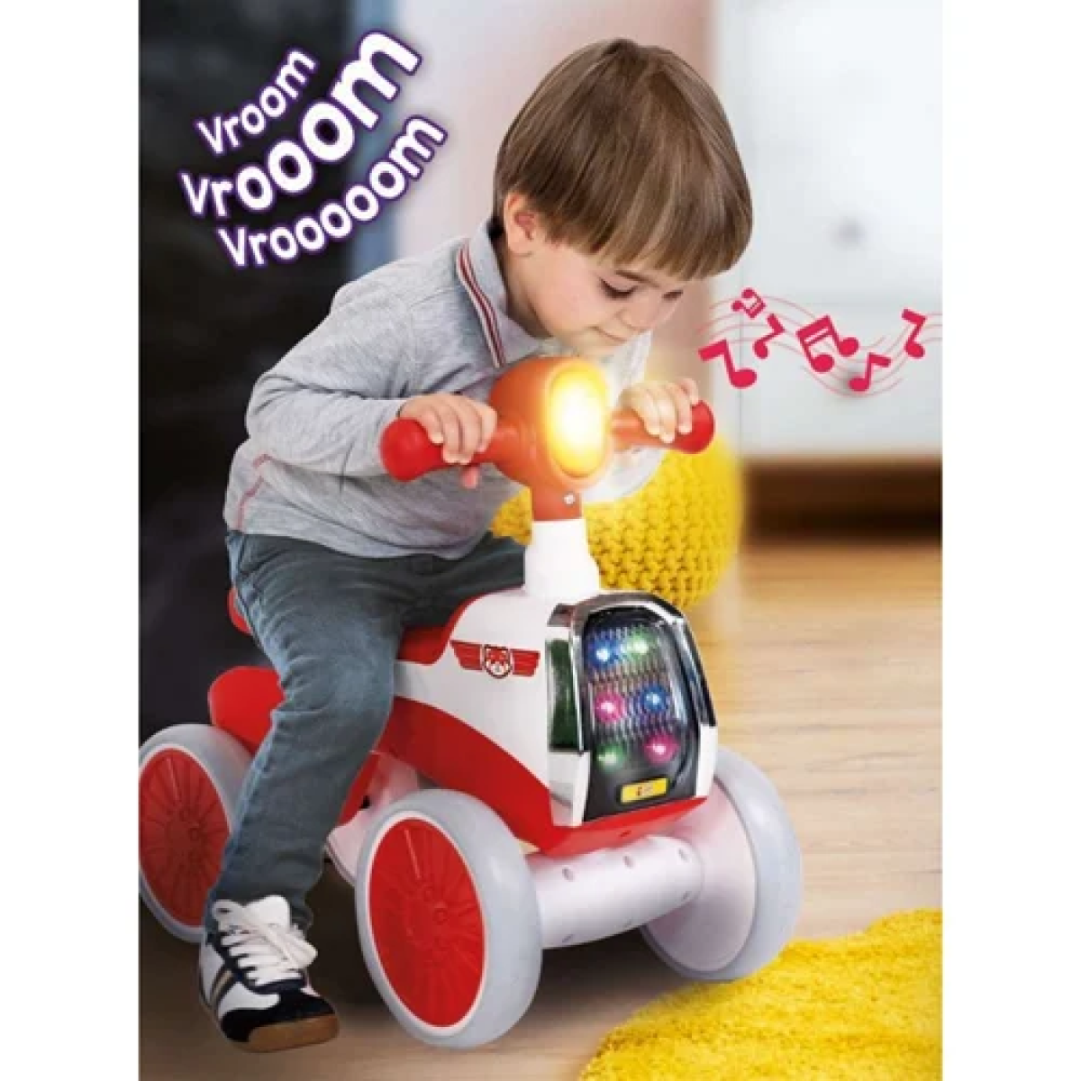 Περπατούρα - Scooter 2 σε 1 - κόκκινη 102235 - Image 3