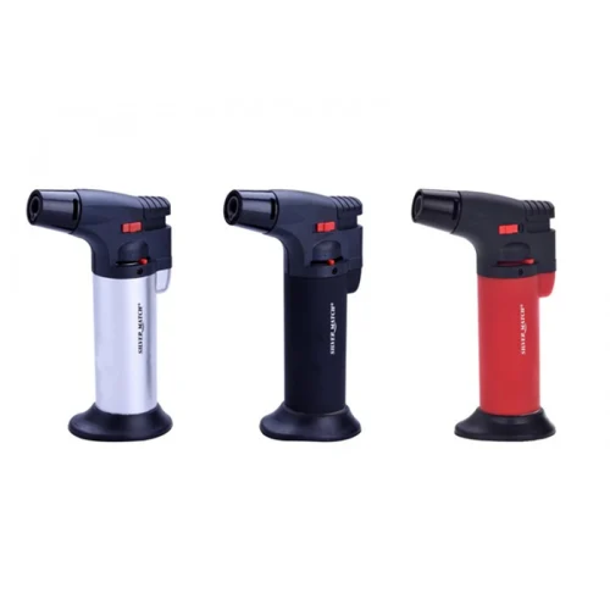 Πλαστικός αναπτήρας Jet Silver Match ασημί - 40671171 - Image 2