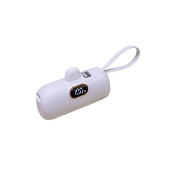 Power Bank γρήγορης φόρτισης 5000mAh 22.5W Treqa TR-974 λευκό