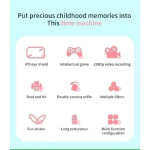 Λαμπάδα Ψηφιακή Παιδική Φωτογραφική Μηχανή στιγμιαίας εκτύπωσης με Αξεσουάρ Baby Unicorn Ροζ - Image 4