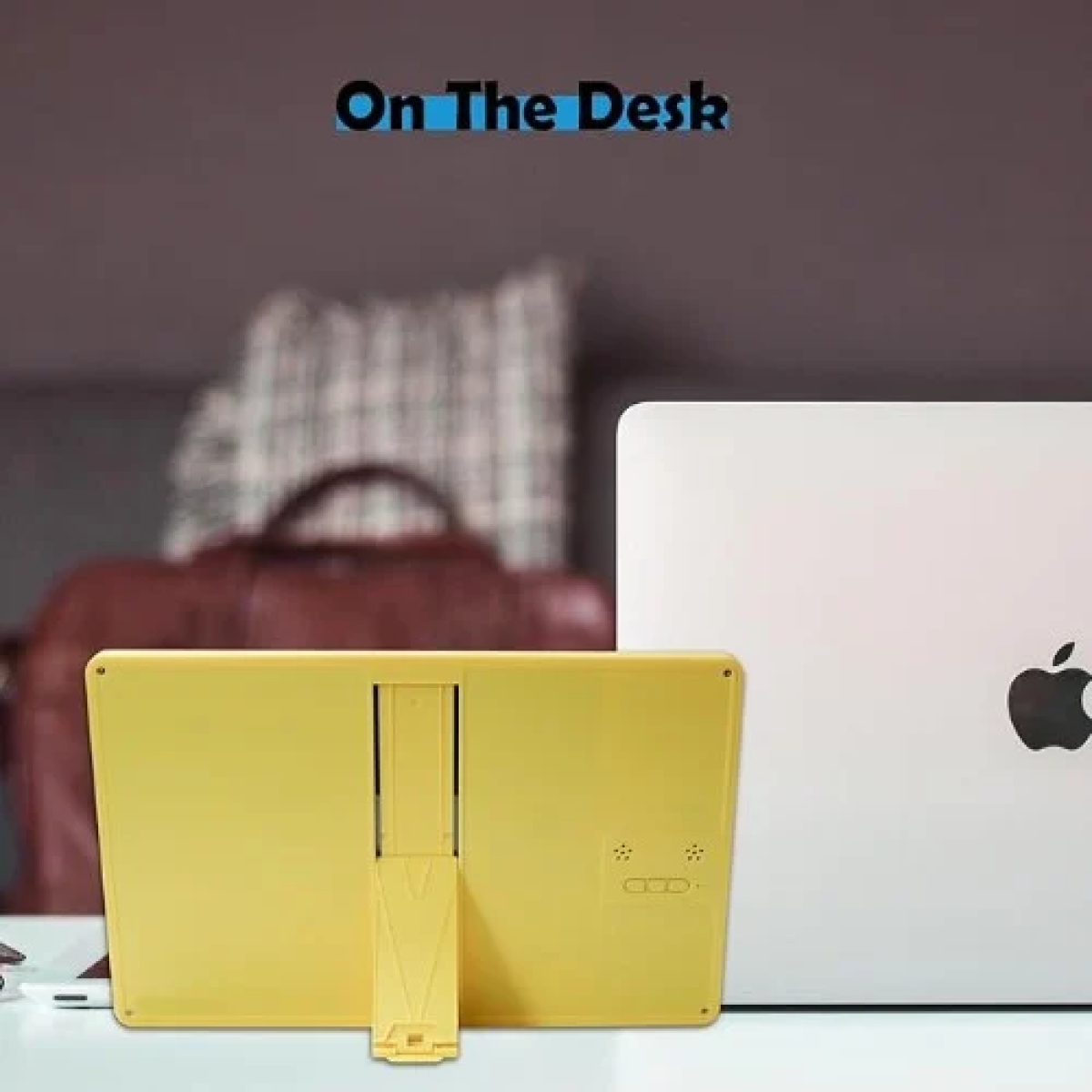 Ψηφιακό ημερολόγιο LCD με SMART σκίτσο για σχέδιο / γραφή με LCD 10" - Κίτρινο