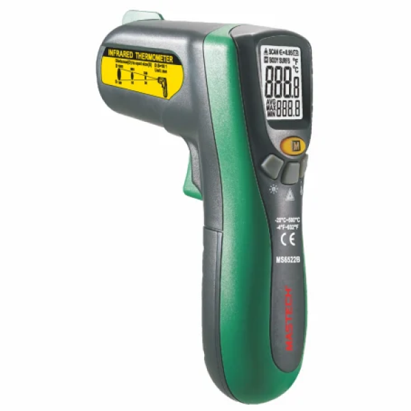 Ψηφιακό Θερμόμετρο Υπερύθρων (-20~500°C) Mastech MS6522B