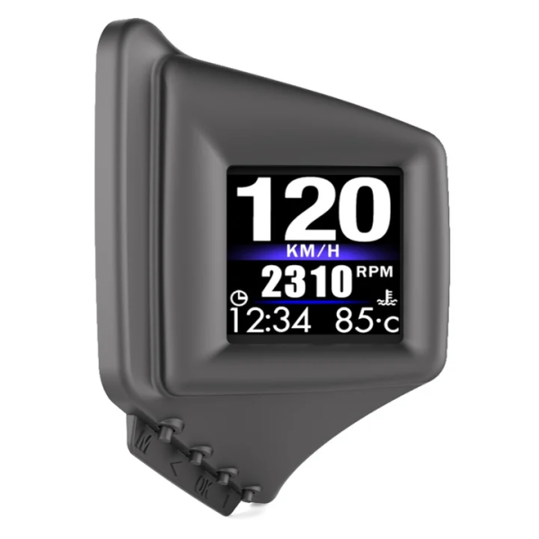 Ψηφιακός Μετρητής Αυτοκινήτου OBD2+GPS με Συναγερμό υπερβολικής ταχύτητας