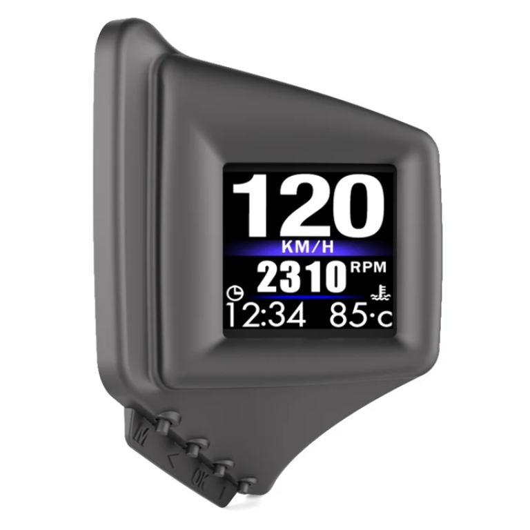 Ψηφιακός Μετρητής Αυτοκινήτου OBD2+GPS με Συναγερμό υπερβολικής ταχύτητας