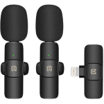 Puluz Ασύρματο Μικρόφωνο Shock Mounted Lightning 2τμχ PU3150B