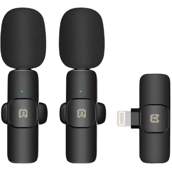 Puluz Ασύρματο Μικρόφωνο Shock Mounted Lightning 2τμχ PU3150B