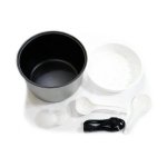 RAF Ηλεκτρικός Πολυμάγειρας 6L 900W R.166 Λευκό