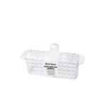 Ράφι Μπάνιου Διάφανο Με Βεντούζες 26x7x8.5cm