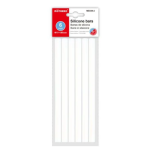 Ράβδοι Σιλικόνης Διαφανείς 11mm x 19 cm 6τεμ. για Πιστόλι Θερμοκόλλησης Μotarro ME039-2