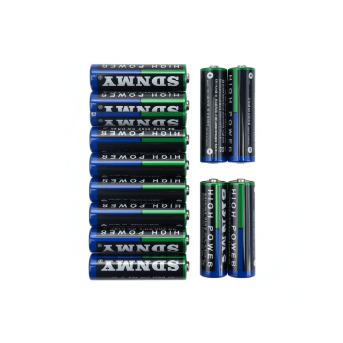 SDNMY Μπαταρία AA R6 1.5V 12τμχ