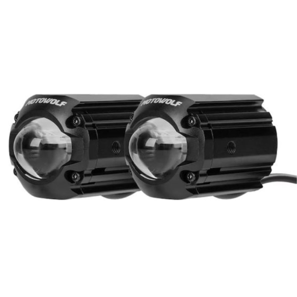 Σετ προβολάκια μοτοσυκλέτας 68W Motowolf L2
