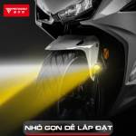 Σετ προβολάκια μοτοσυκλέτας 68W Motowolf L2
