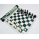 Σκάκι αναδιπλούμενο ρολό με πιόνια 34x34cm - Image 2