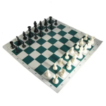 Σκάκι αναδιπλούμενο ρολό με πιόνια 34x34cm