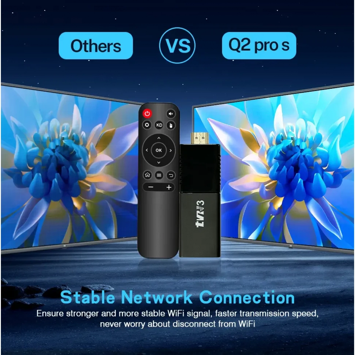 Smart TV Stick TVR3 4K Ultra HD