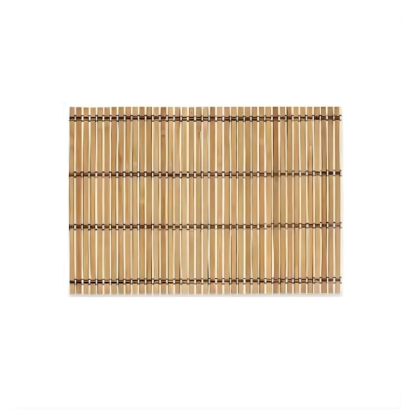 Σουπλά Μπαμπού Ριγέ Μπεζ Μαύρο 45x30cm