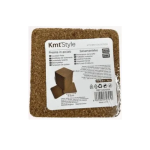Σουβέρ Τετράγωνα Σετ 4/τεμ από Φελλό 9.5x0.5cm KMT Style