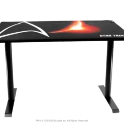 Arozzi Gaming γραφείο 114x72.5x72cm ARENA-LEGG-ST-BK Star Trek edition