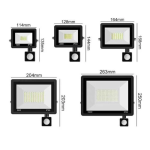 Στεγανός Προβολέας LED 100W με Φωτοκύτταρο