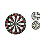 Στόχος διπλής όψης με 6 βελάκια 12"