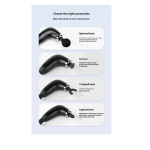Συσκευή μασάζ σώματος - Fascial Gun Massage - ασημί - Image 4